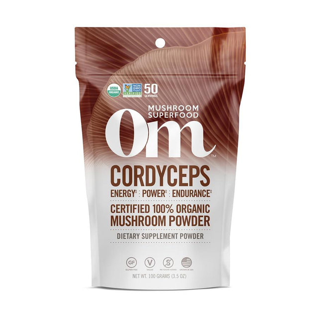 Om Organic Mushroom Nutrition: Cordyceps Mushroom Powder, 100 Gm