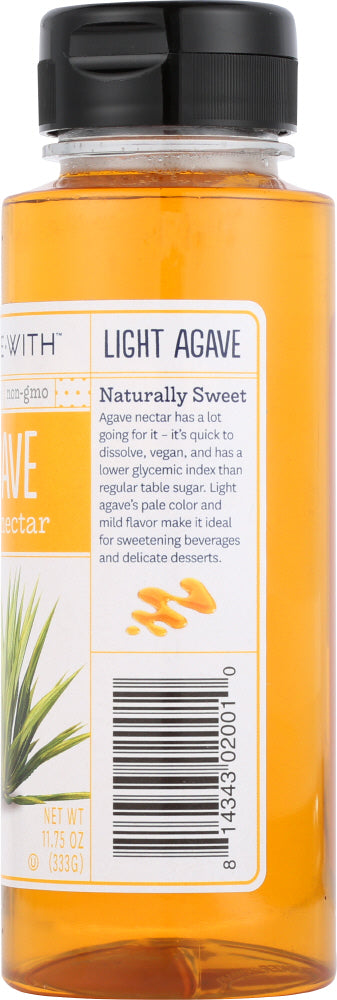 Made With: Organic Agave Light Nectar, 11.75 Oz