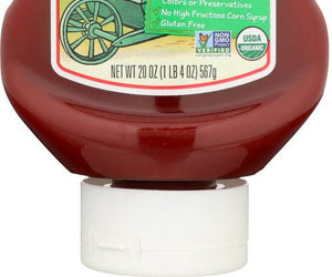 Annies Homegrown: Organic Upside Down Ketchup, 20 Oz - RubertOrganics