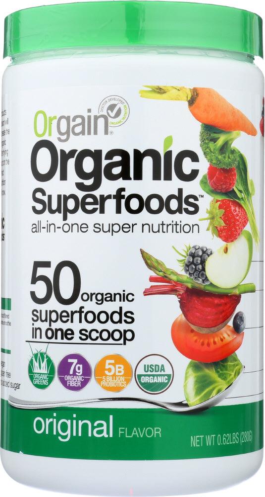 Orgain: Organic Superfoods All-in-one Super Nutrition Original, 9.92 Oz - RubertOrganics