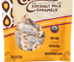 Cocomels: Cocomels Vanilla Pouch Organic, 3.5 Oz