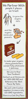 Annies Homegrown: Organic Chewy Granola Bars Peanut Butter Chocolate Chip 6 Pk, 5.34 Oz