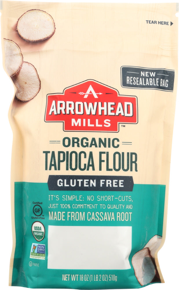 Arrowhead Mills: Organic Tapioca Flour, 18 Oz