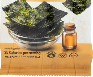 Annie Chuns: Organic Seaweed Snacks Sesame, 0.35 Oz