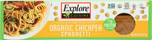 Explore Cuisine: Organic Chickpea Spaghetti, 8 Oz