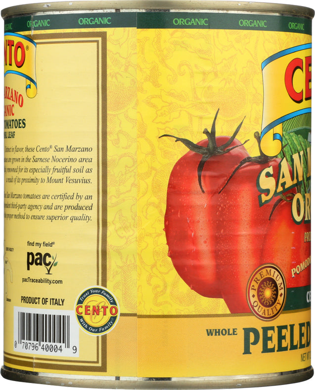 Cento: San Marzano Organic Peeled Tomatoes, 28 Oz