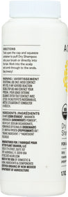 Acure: Organic Dry Shampoo, 1.7 Oz