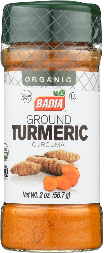 Badia: Organic Turmeric, 2 Oz - RubertOrganics