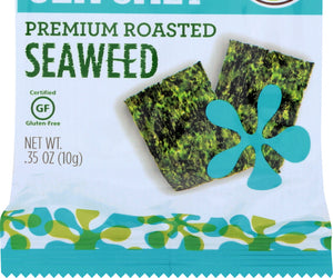 Gimme: Organic Roasted Seaweed Snacks Sea Salt, 0.35 Oz