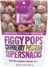 Made In Nature: Cranberry Pistachio Figgy Pops, 4.2 Oz