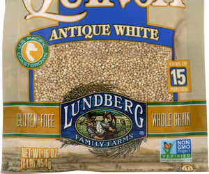 Lundberg: Organic White Antique Quinoa, 1 Lb