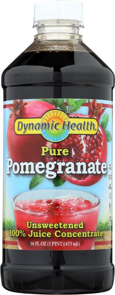 Dynamic Health: Pure Pomegranate Juice Concentrate, 16 Oz - RubertOrganics