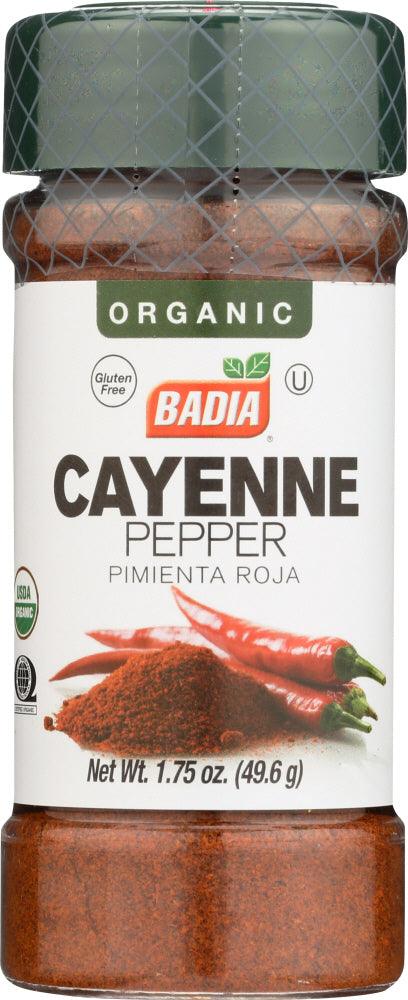 Badia: Organic Cayenne Pepper, 1.75 Oz - RubertOrganics