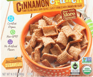 Cascadian Farm: Cinnamon Crunch Cereal, 9.2 Oz - RubertOrganics