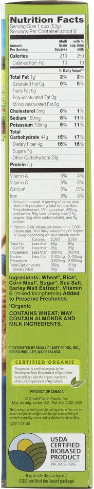 Cascadian Farm: Multi Grain Squares Cereal, 12.3 Oz - RubertOrganics