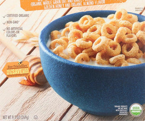 Cascadian Farm: Honey Nut O's Cereal, 9.5 Oz - RubertOrganics