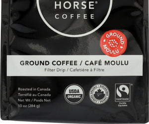 Kicking Horse: Organic Hola Light Roast Ground Coffee, 10 Oz
