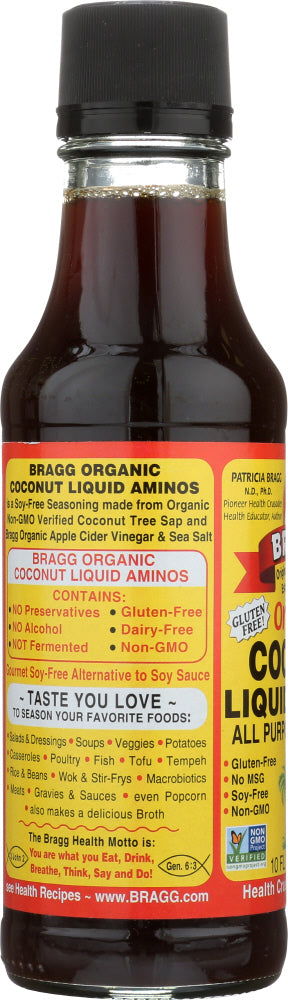 Bragg: Organic Coconut Liquid Aminos All Purpose Seasoning, 10 Oz