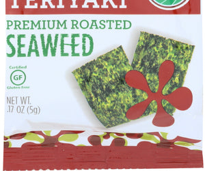 Gimme: Organic Roasted Seaweed Snacks Teriyaki, 0.17 Oz