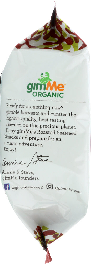 Gimme: Organic Roasted Seaweed Snacks Teriyaki, 0.35 Oz