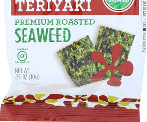 Gimme: Organic Roasted Seaweed Snacks Teriyaki, 0.35 Oz