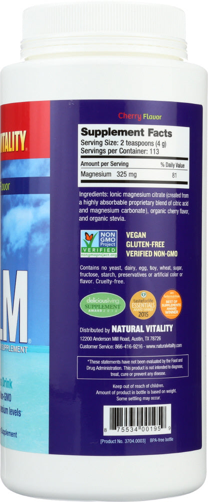 Natural Vitality: Calm Cherry Vitamin, 16 Oz