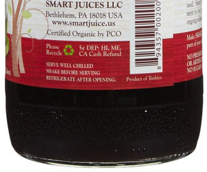 Smart Juice: 100% Juice Organic Pomegranate, 33.8 Oz