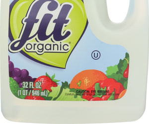 Fit Organic: Fruit & Vegetable Wash Soaker, 32 Oz