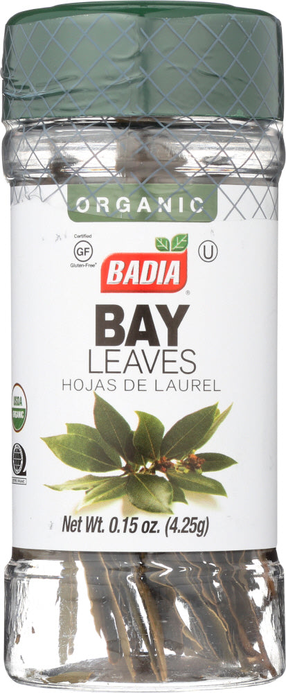 Badia: Bay Leaves Organic, 0.15 Oz