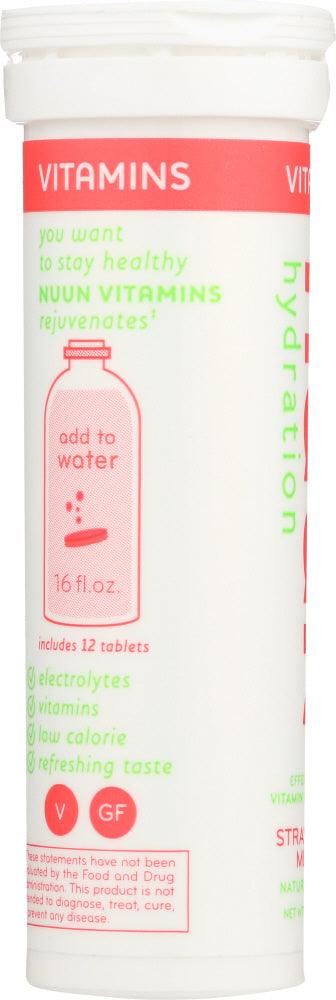 Nuun: Drink Tab Strawberry Melon, 12 Tb - RubertOrganics