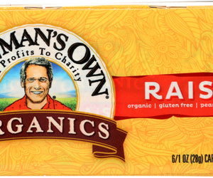 Newmans Own Organic: Organic Raisins 1 Oz 6 Pack, 6 Oz