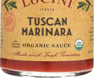Lucini: Sauce Tuscan Marinara Organic, 25.50 Oz