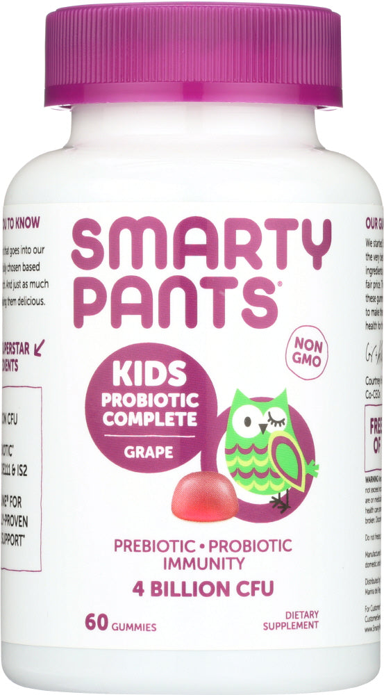 Smartypants: Probiotic Kids Grape, 60 Pc