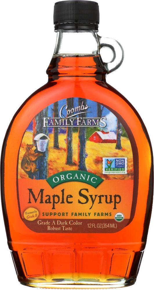 Coombs Family Farms: Organic Maple Syrup, 12 Oz - RubertOrganics