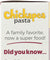 Chickapea: Organic Chickpea And Red Lentil Pasta Penne, 8 Oz