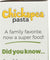 Chickapea: Organic Chickpea And Red Lentil Pasta Spirals, 8 Oz