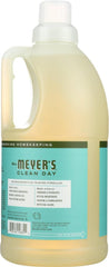 Mrs. Meyer's: Clean Day Laundry Detergent Basil Scent, 64 Oz - RubertOrganics