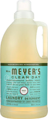 Mrs. Meyer's: Clean Day Laundry Detergent Basil Scent, 64 Oz - RubertOrganics