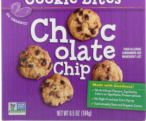 Annies Homegrown: Organic Cookie Bites Chocolate Chips, 6.5 Oz