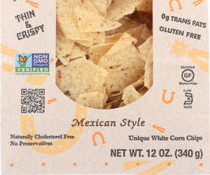 Xochitl: Organic White Corn Chips, 12 Oz