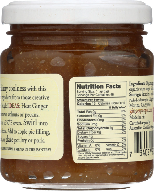 Ginger People: Organic Ginger Spread, 8.5 Oz