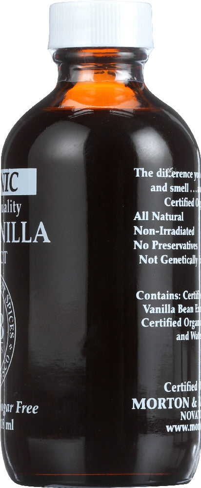 Morton & Bassett: Organic Pure Vanilla Extract, 4 Oz