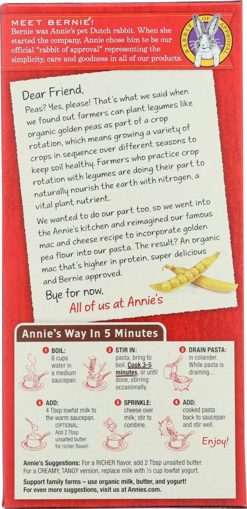 Annies Homegrown: Organic Macaroni & Cheese More Protein, 6 Oz - RubertOrganics