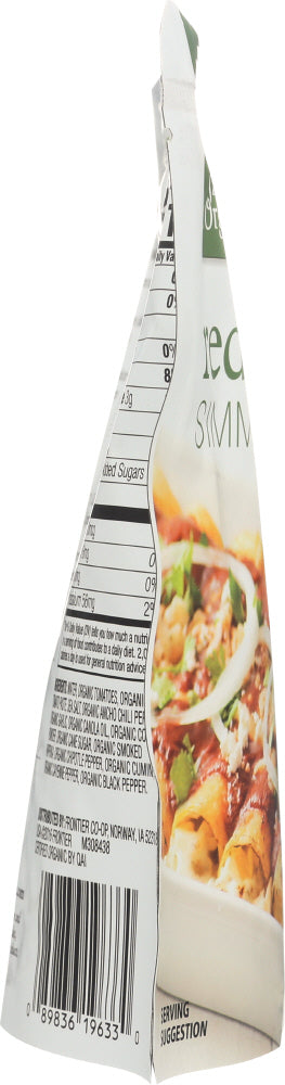 Simply Organic: Sauce Red Enchilada Simmer Organic, 8 Oz