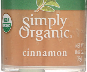 Simply Organic: Mini Cinnamon Powder, 0.67 Oz