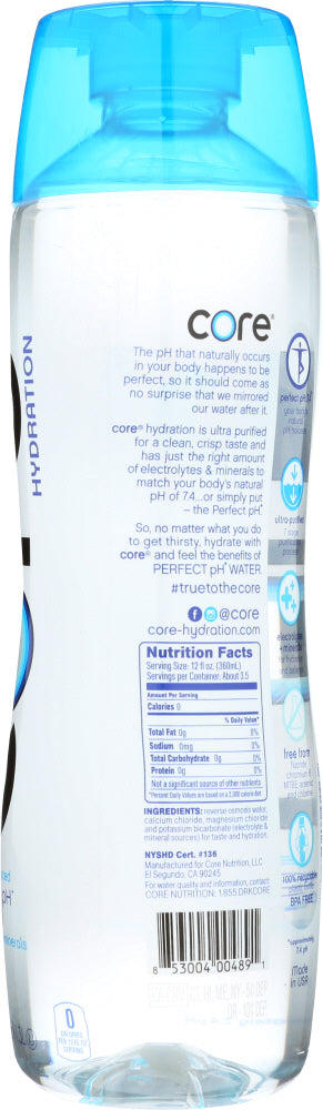 Core Hydration: Perfect Ph Water, 44 Oz