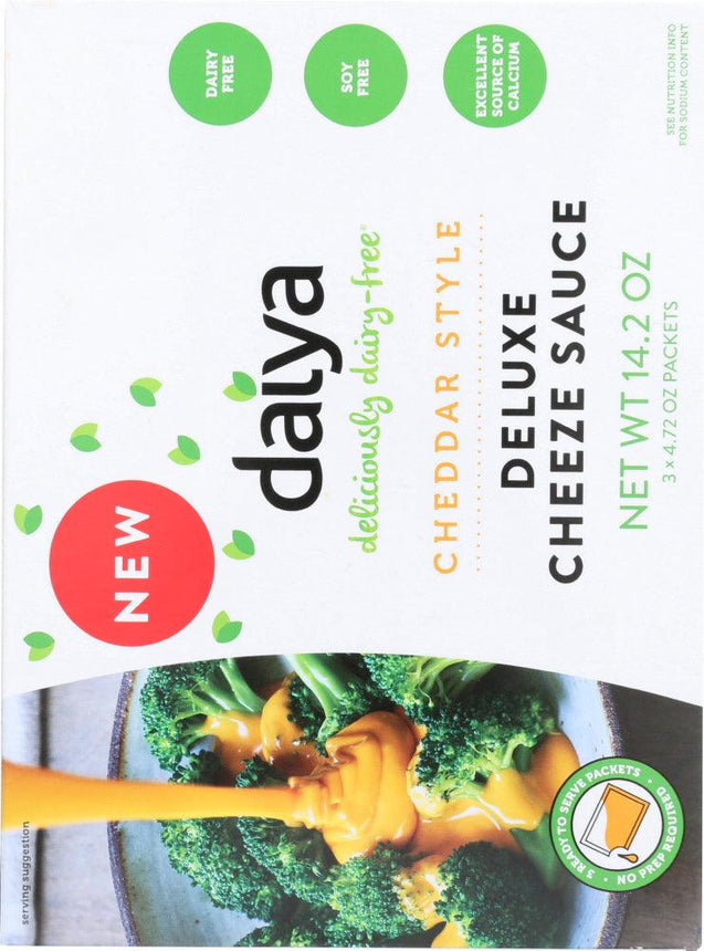 Daiya: Sauce Cheeze Cheddar Style Deluxe, 14.2 Oz - RubertOrganics