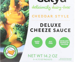 Daiya: Sauce Cheeze Cheddar Style Deluxe, 14.2 Oz - RubertOrganics