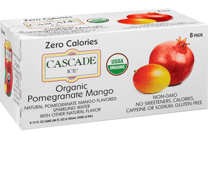 Cascade Ice: Usda Organic Pomegranate Mango, 96 Fo