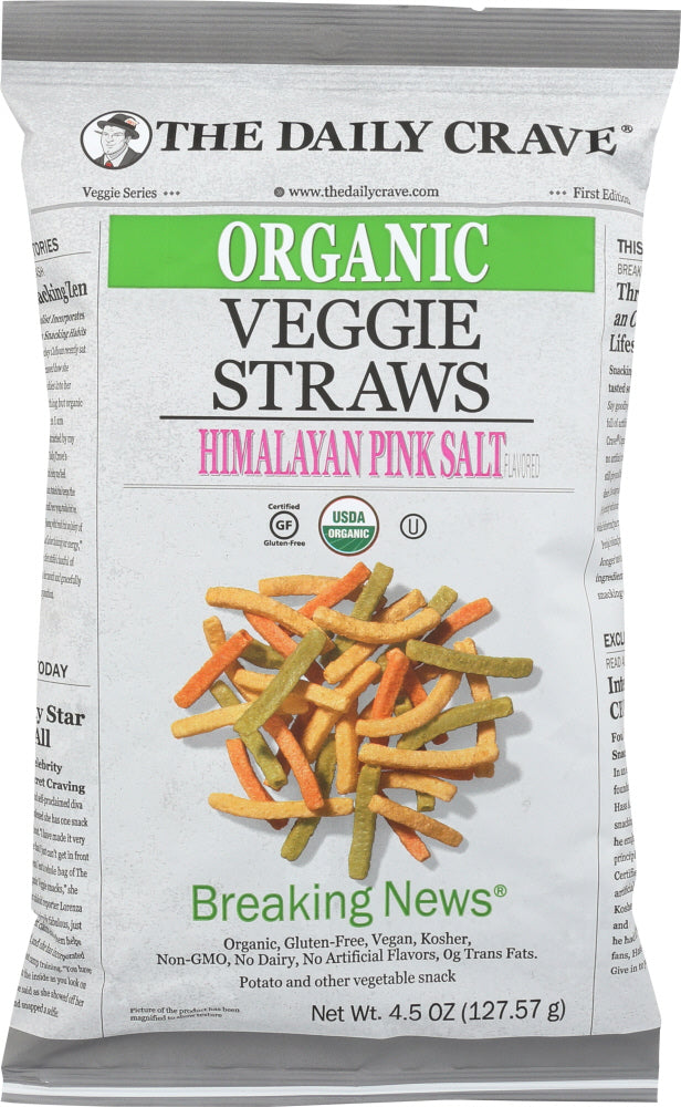 The Daily Crave: Straw Veggie Organic, 4.5 Oz